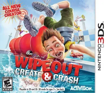 Wipeout - Create and Crash (Usa) box cover front